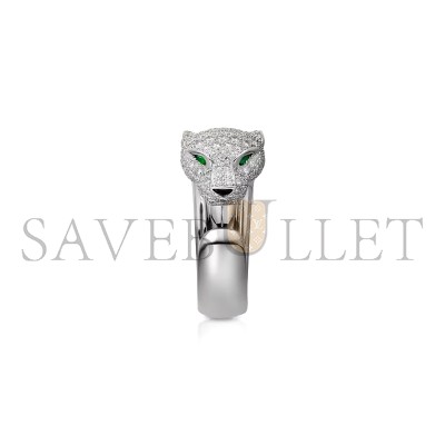 CARTIER PANTHÈRE DE CARTIER RING, MEDIUM MODEL, SEMI-PAVED N4224900